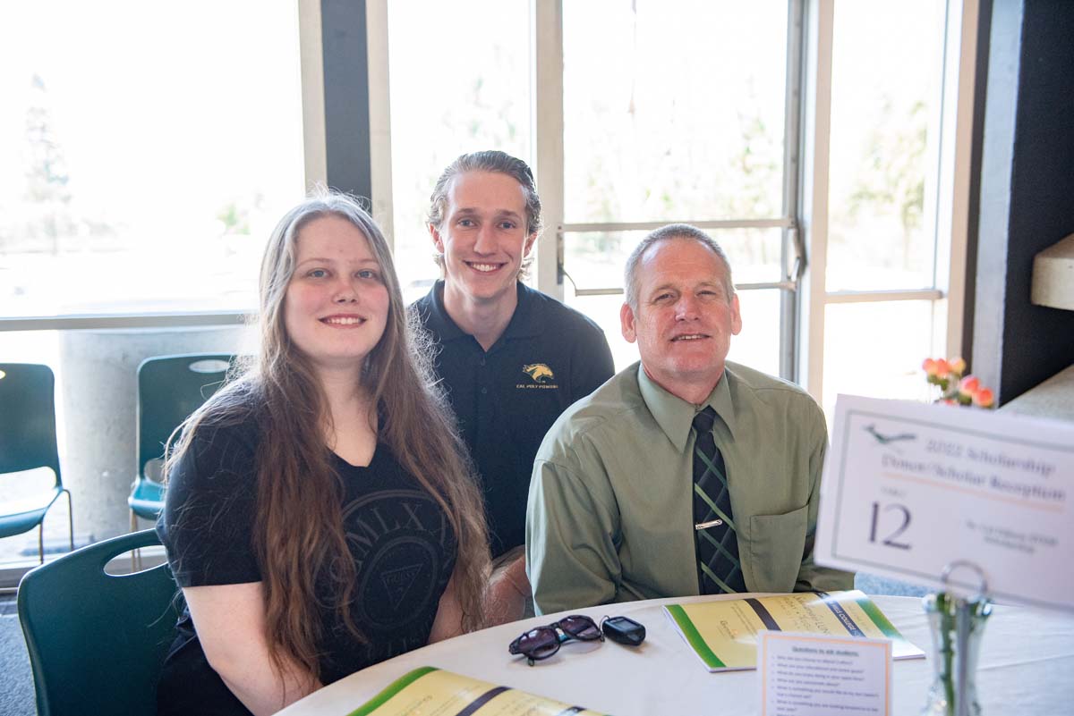 People enjoying the Scholarship Luncheon