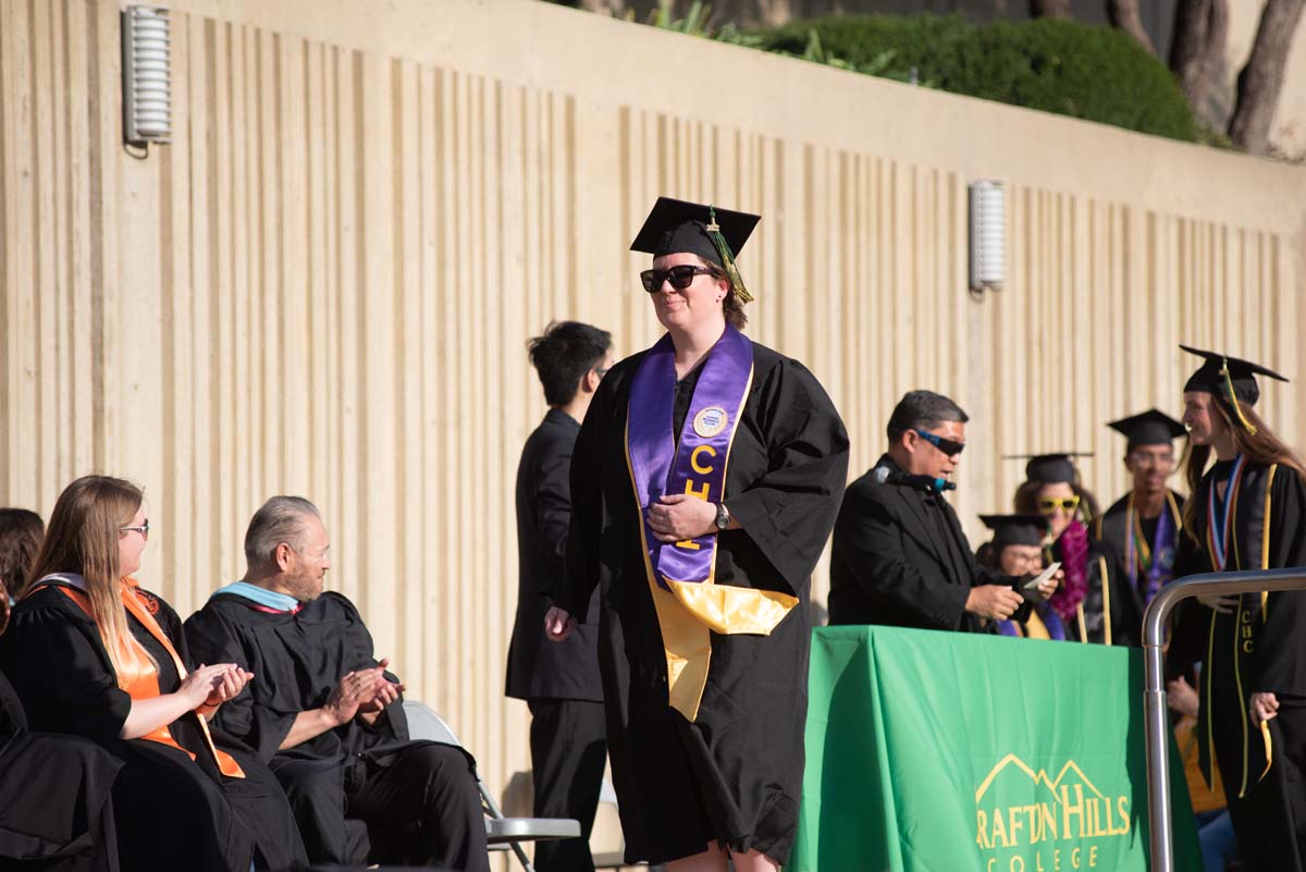 People enjoying Commencement