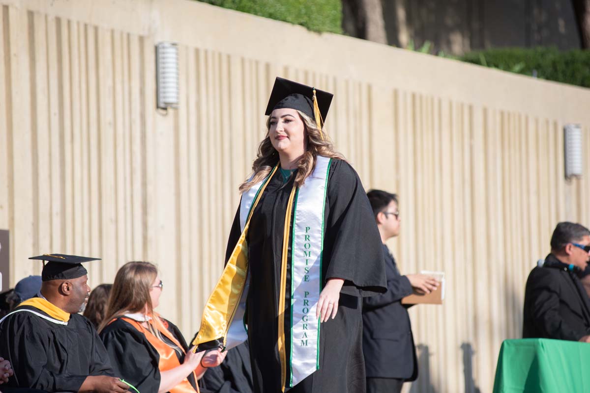 People enjoying Commencement