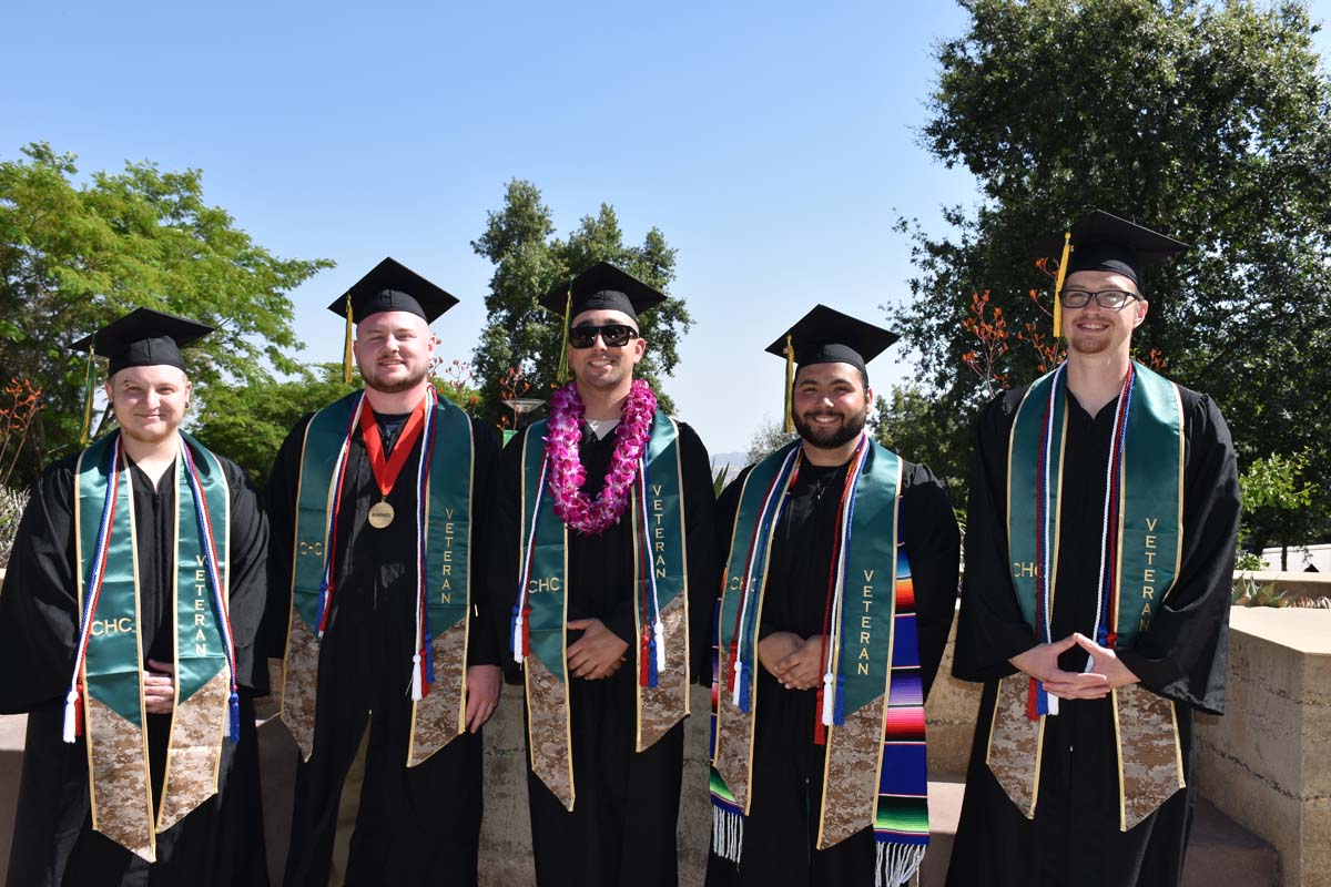 People enjoying Commencement