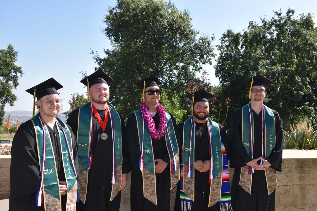 People enjoying Commencement