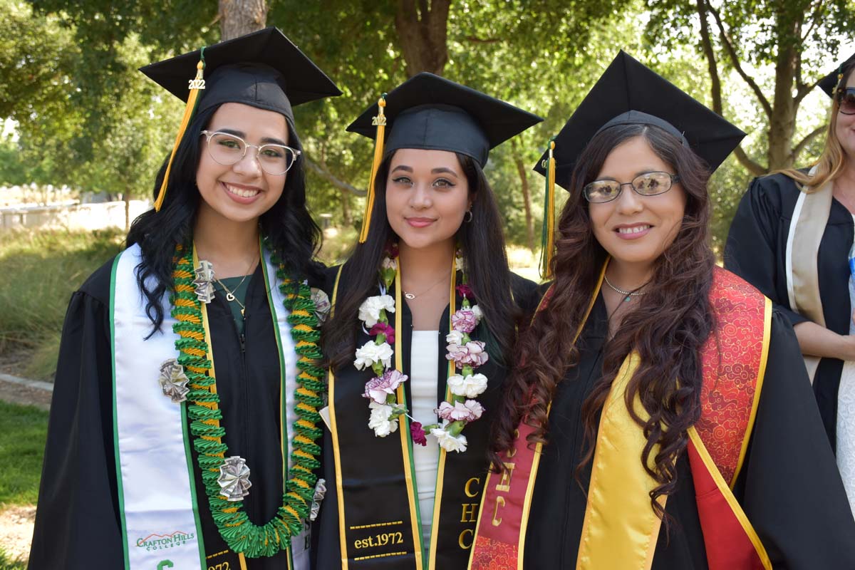 People enjoying Commencement