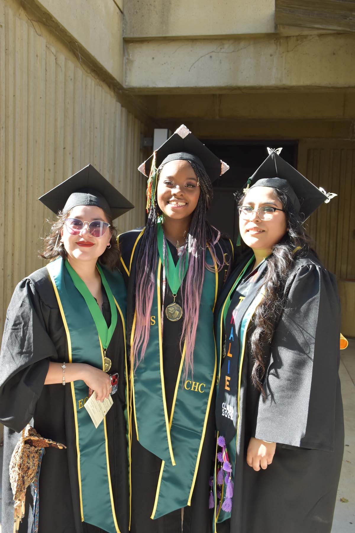 People enjoying Commencement