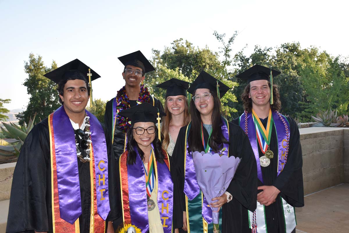 People enjoying Commencement