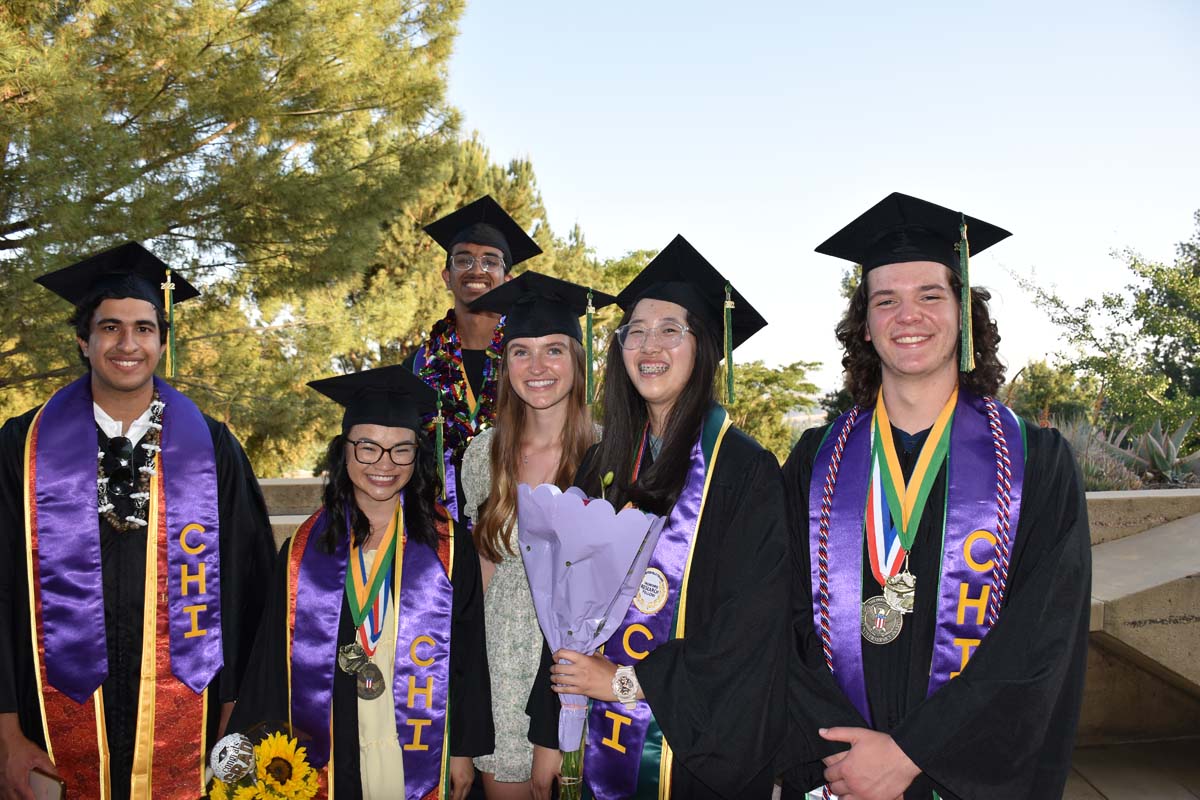 People enjoying Commencement