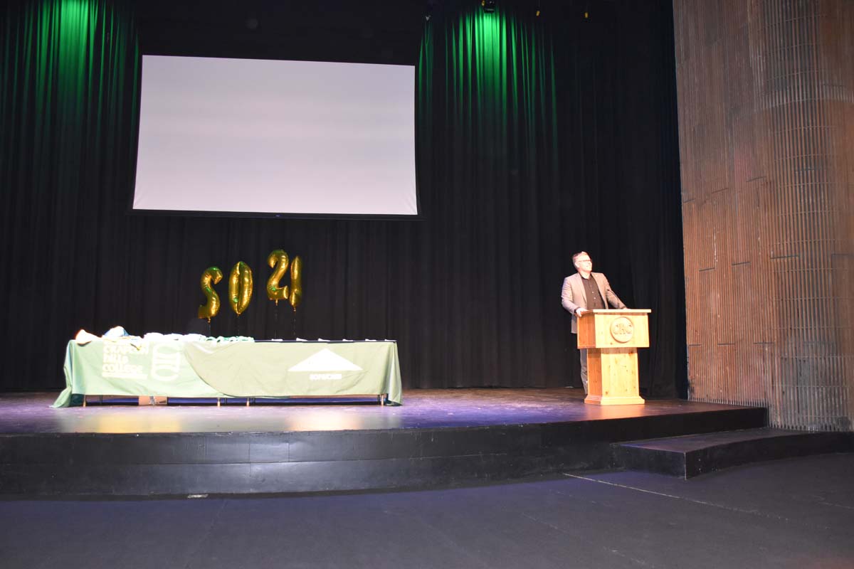 People enjoying the EOP&S Awards Ceremony