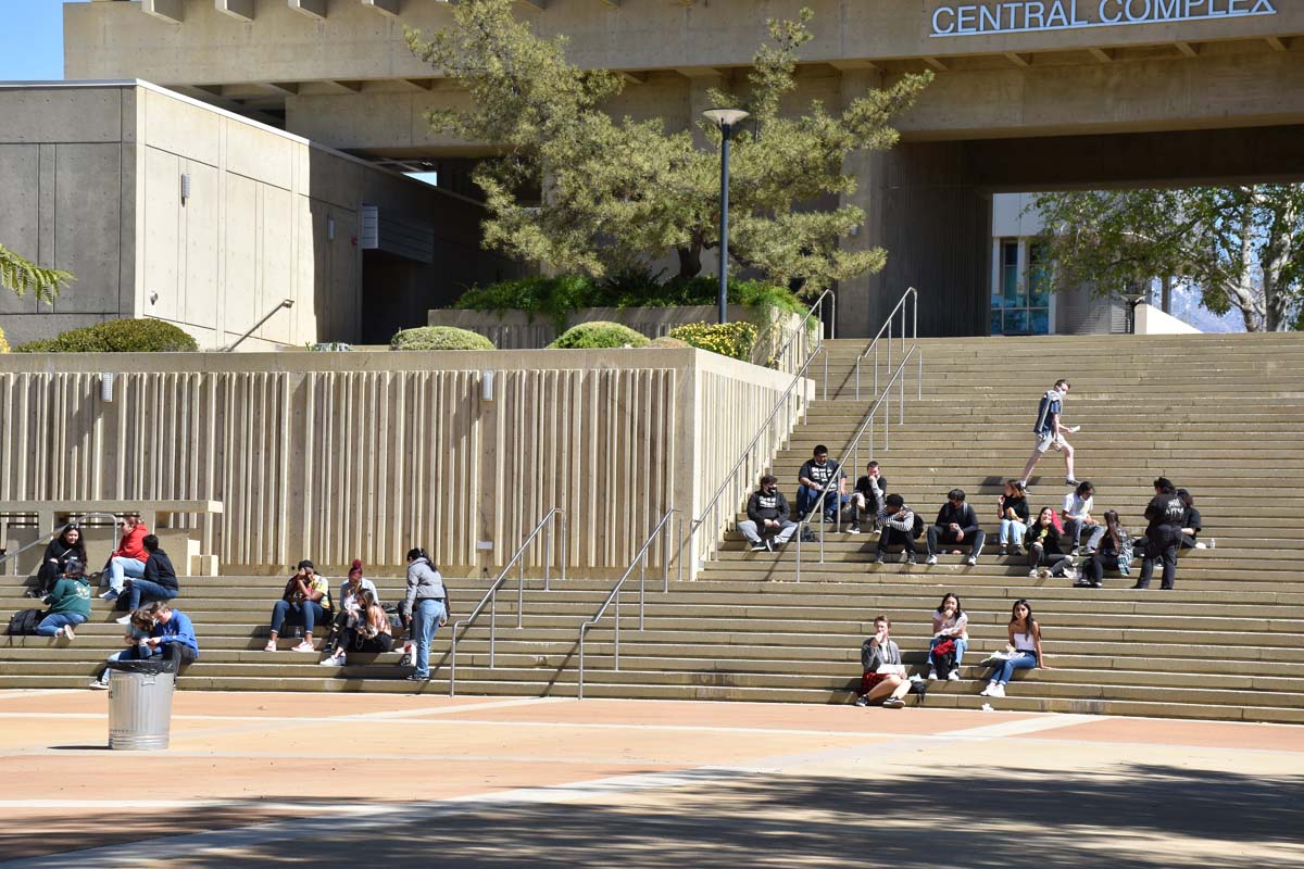 People enjoying Senior Day