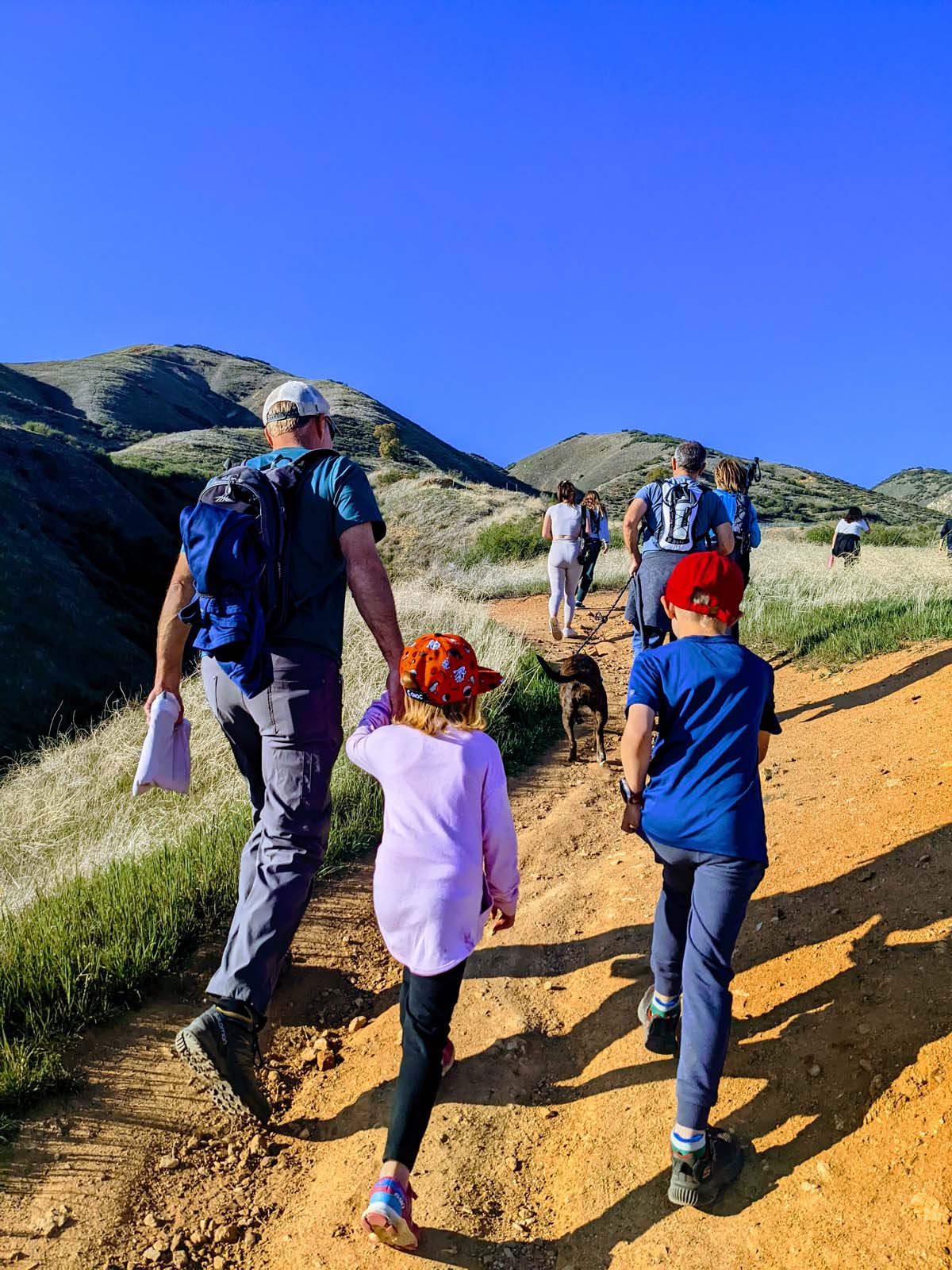 People hiking