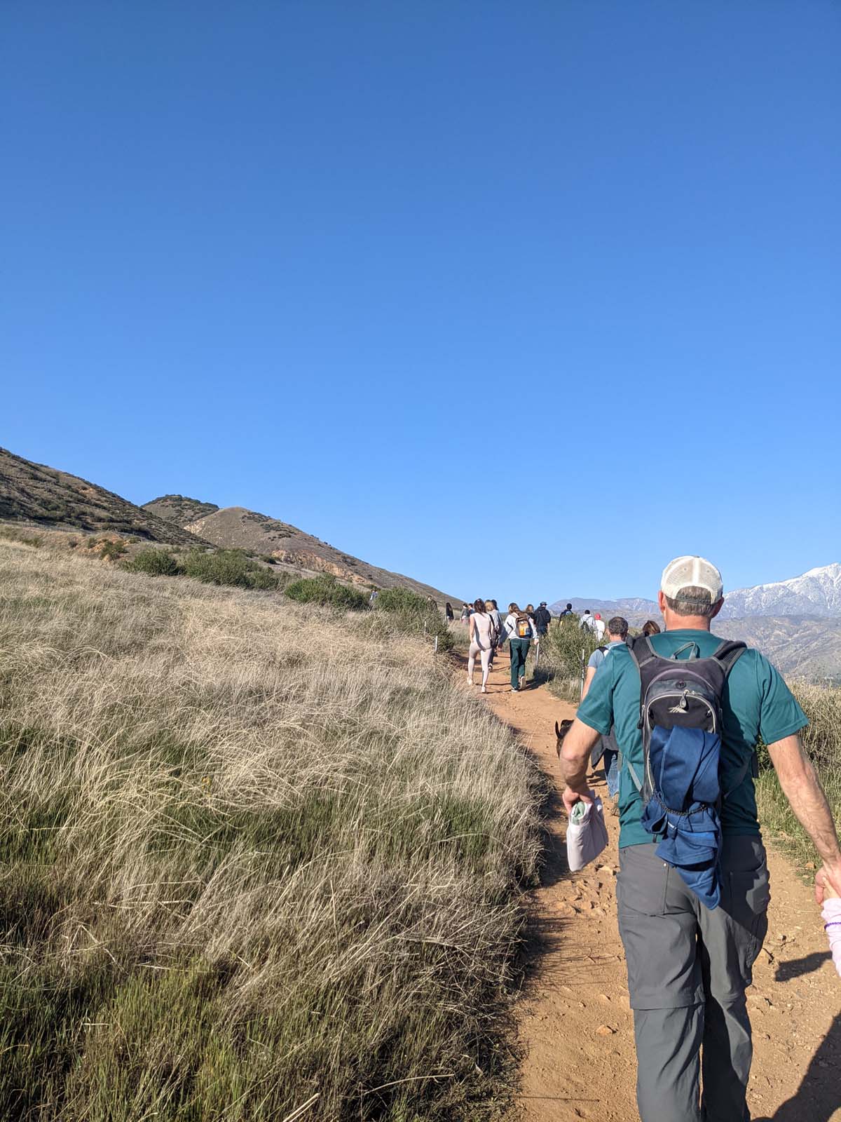 People hiking