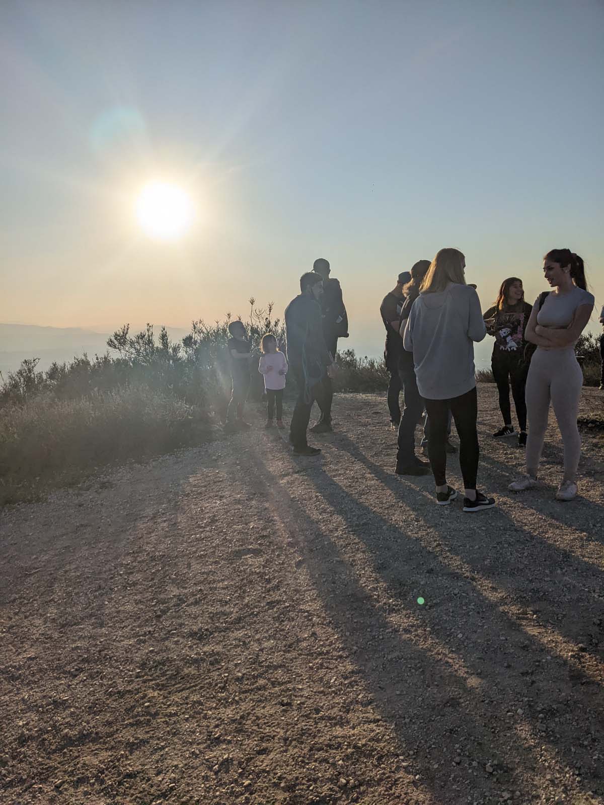 People hiking