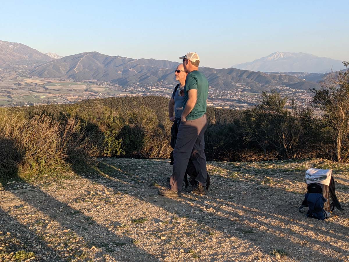 People hiking