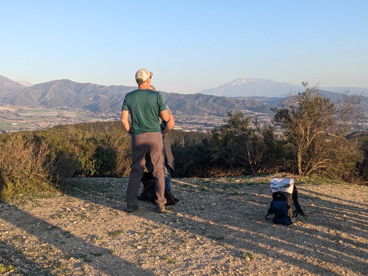 People hiking