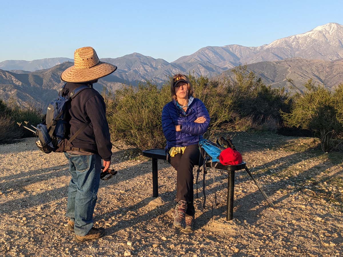 People hiking