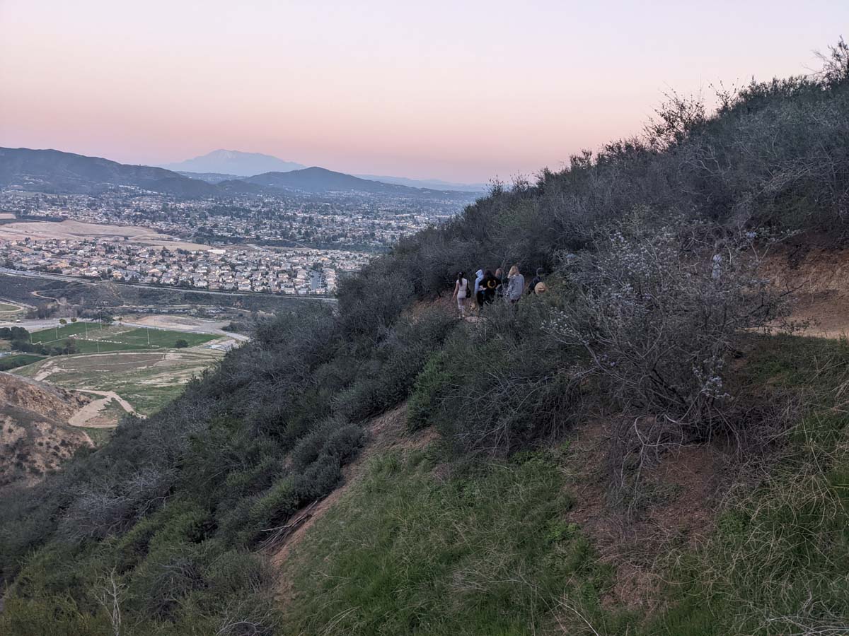 People hiking