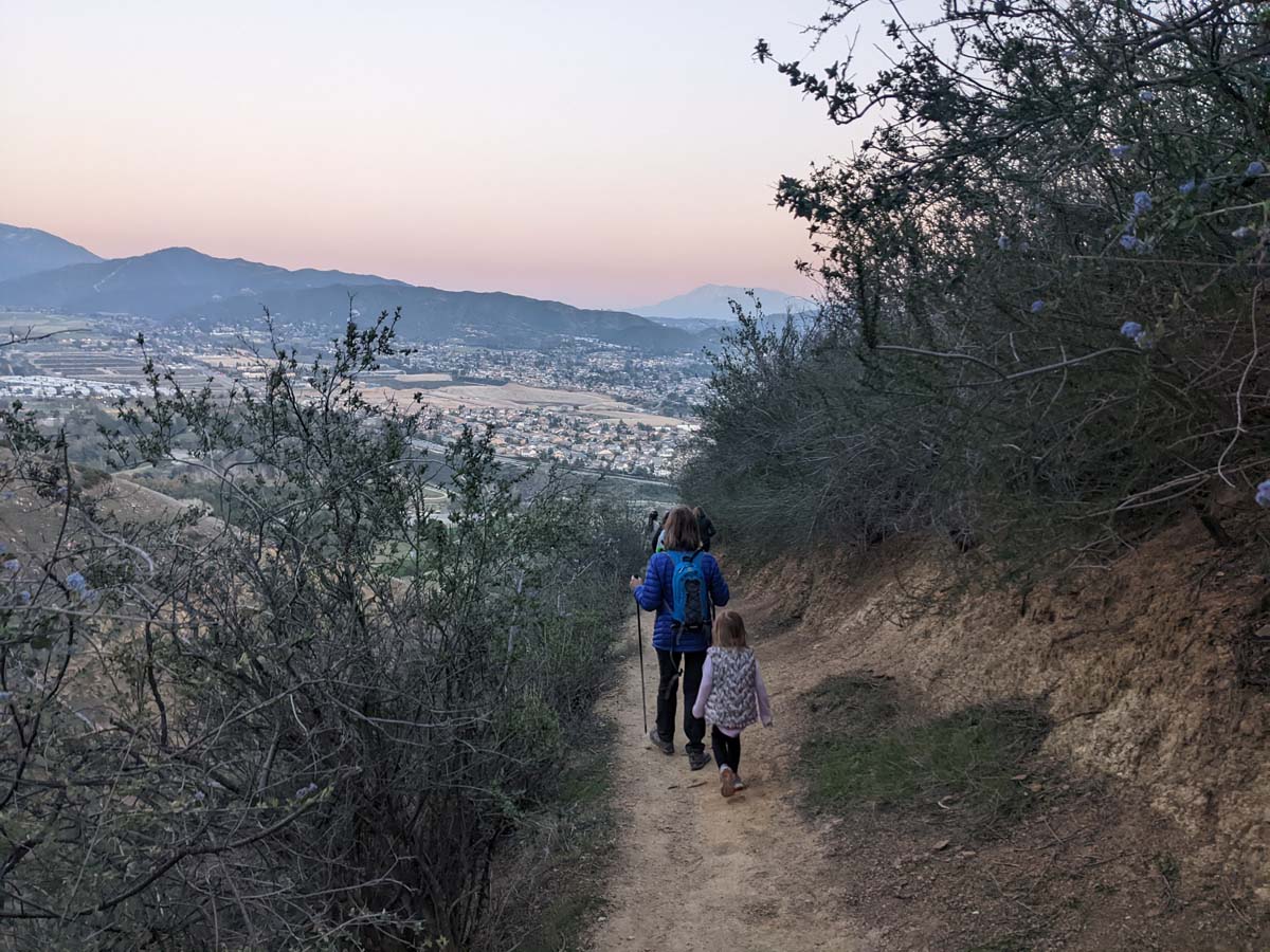 People hiking