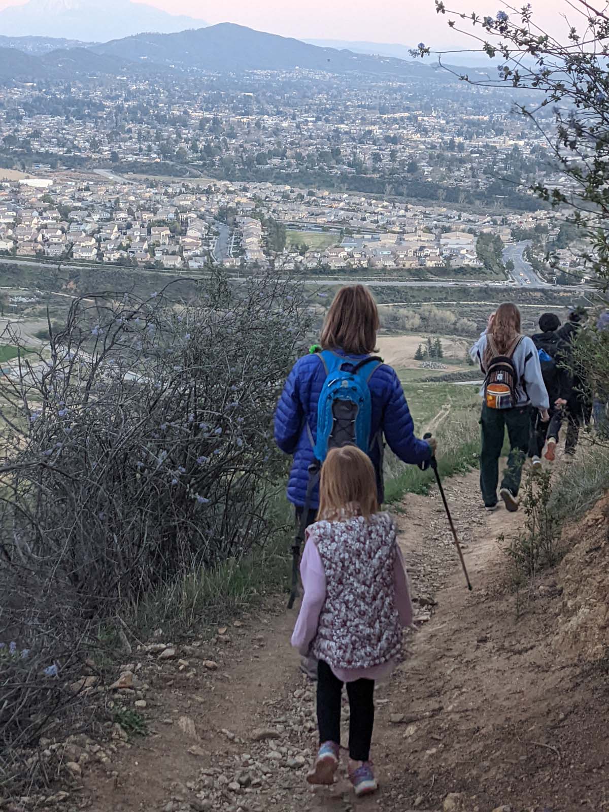 People hiking