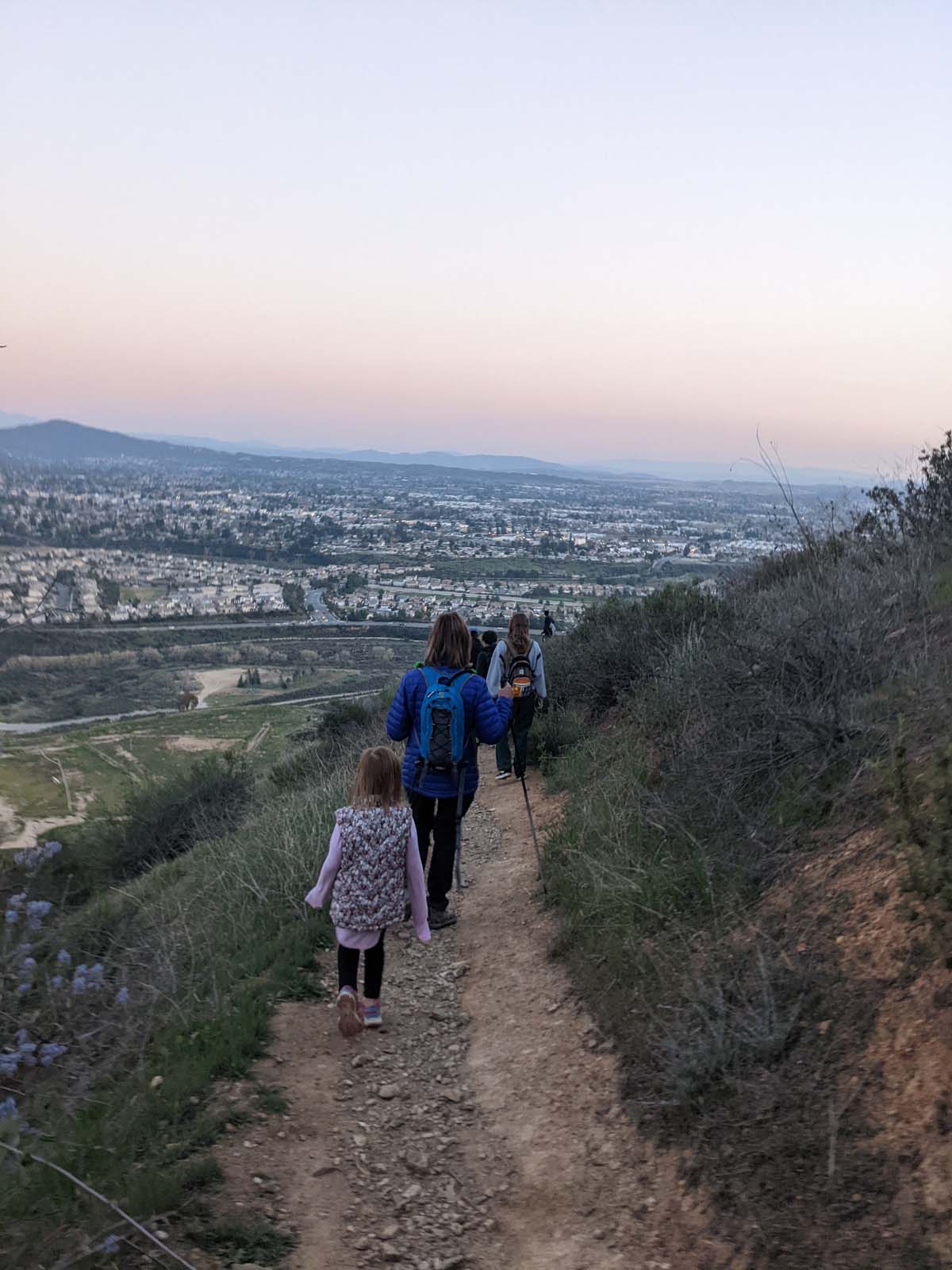 People hiking