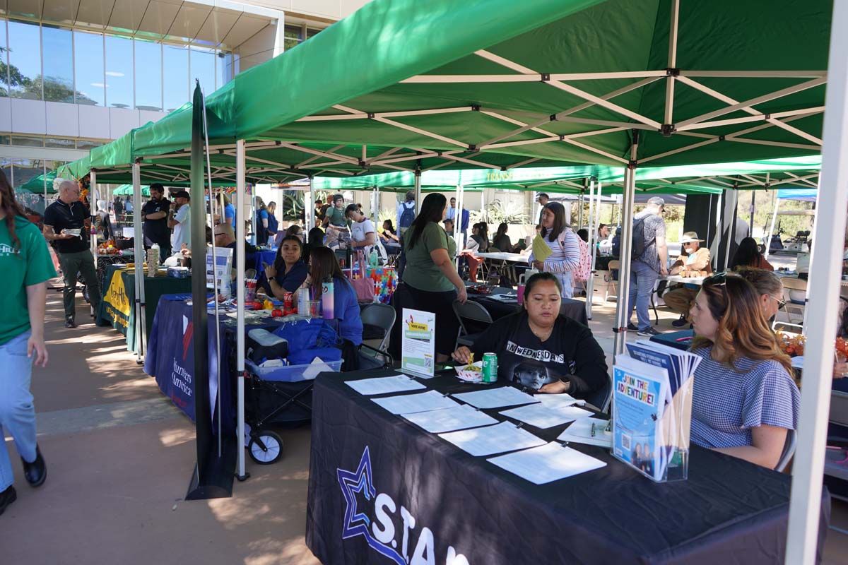 People at the Career Fair