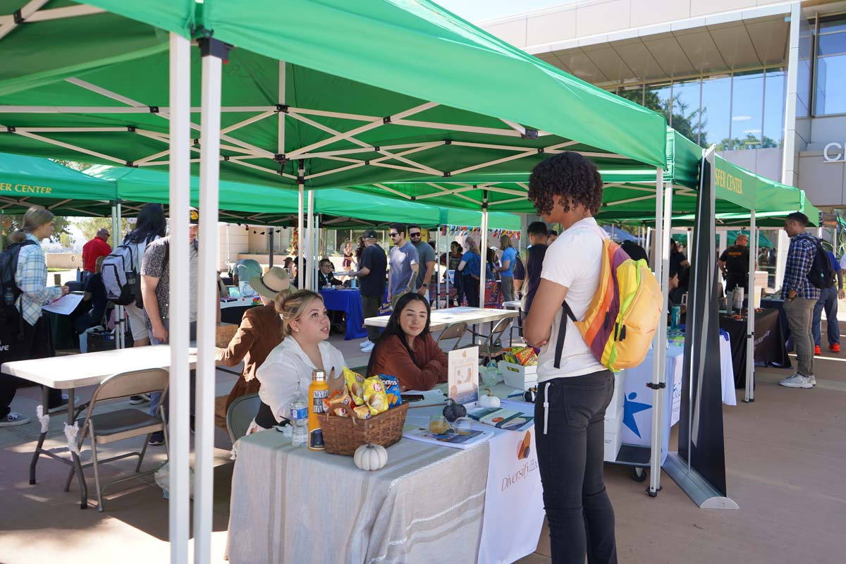 People at the Career Fair