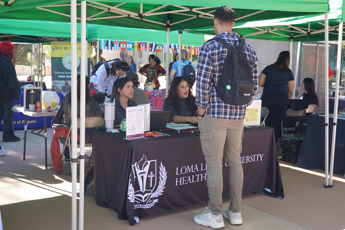 People at the Career Fair