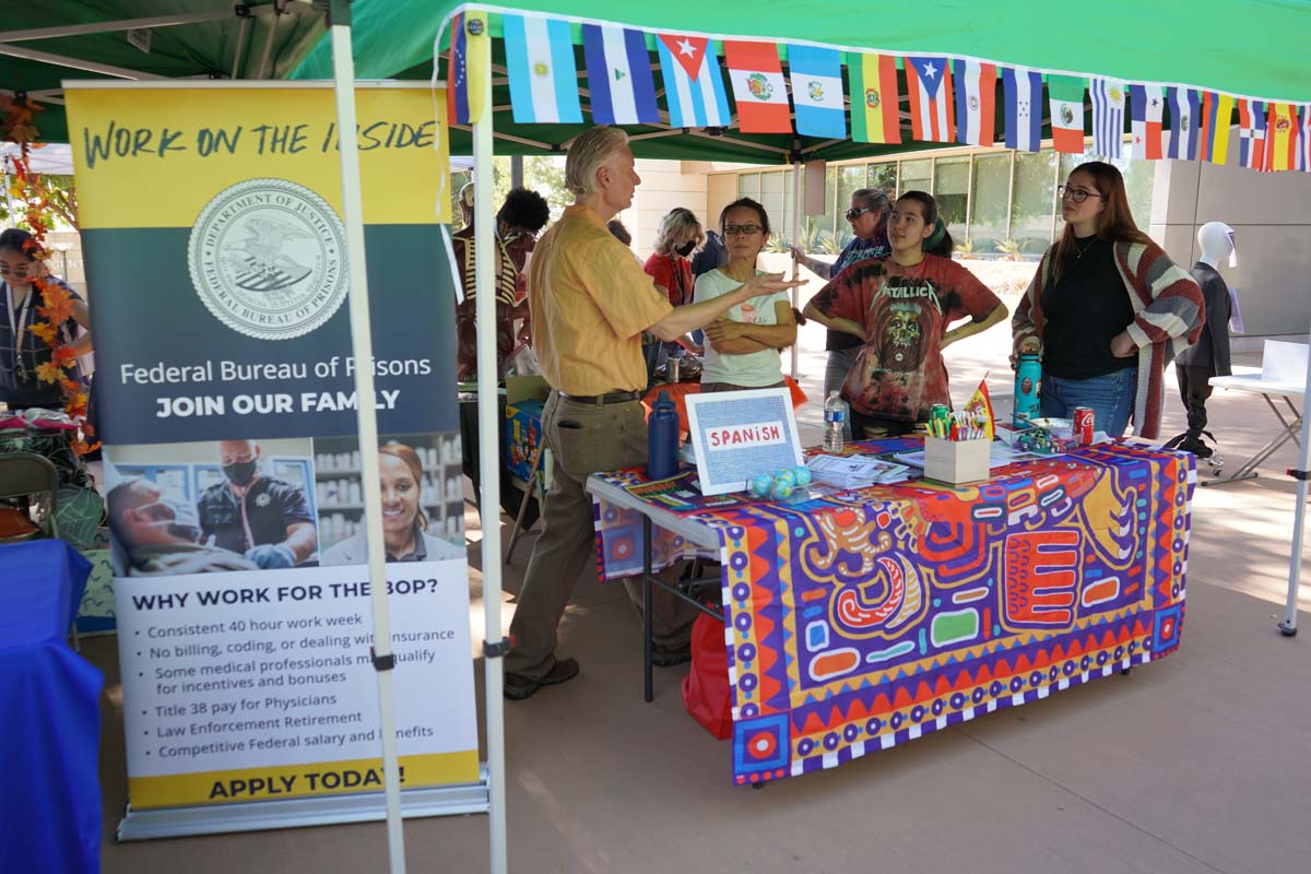 People at the Career Fair