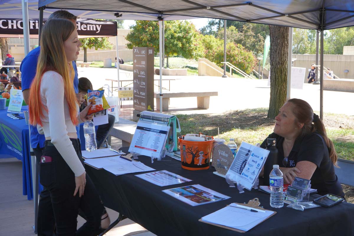 People at the Career Fair