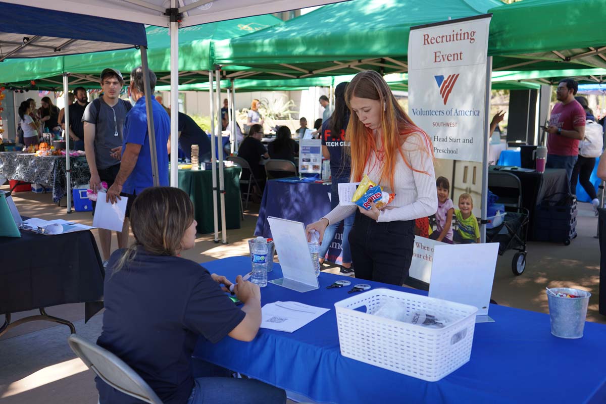 People at the Career Fair