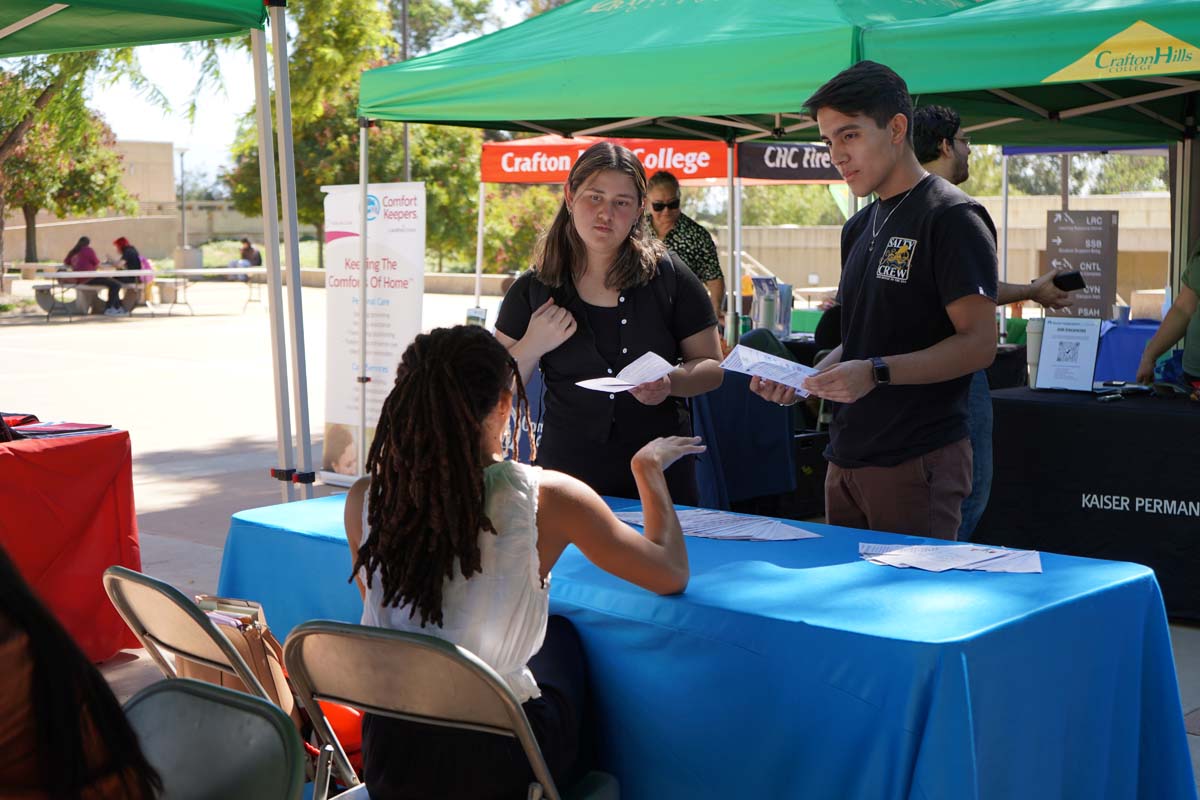 People at the Career Fair