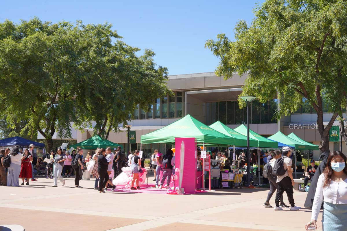 People enjoying Club Rush