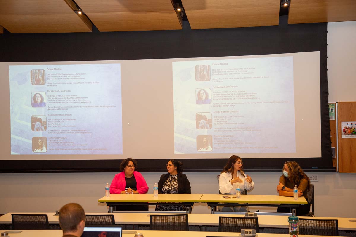 People at Hispanic Heritage Month Event