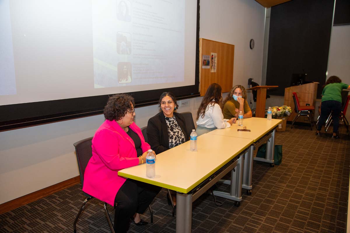 People at Hispanic Heritage Month Event