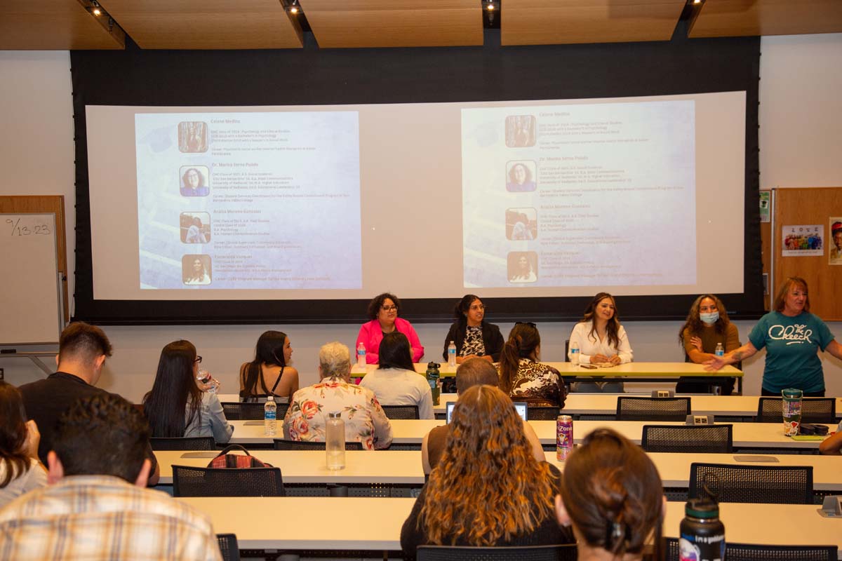 People at Hispanic Heritage Month Event