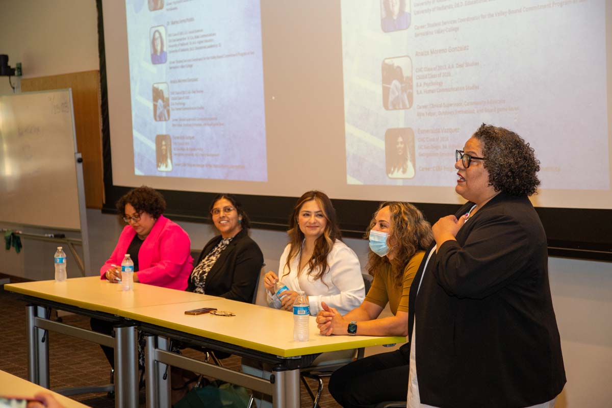 People at Hispanic Heritage Month Event