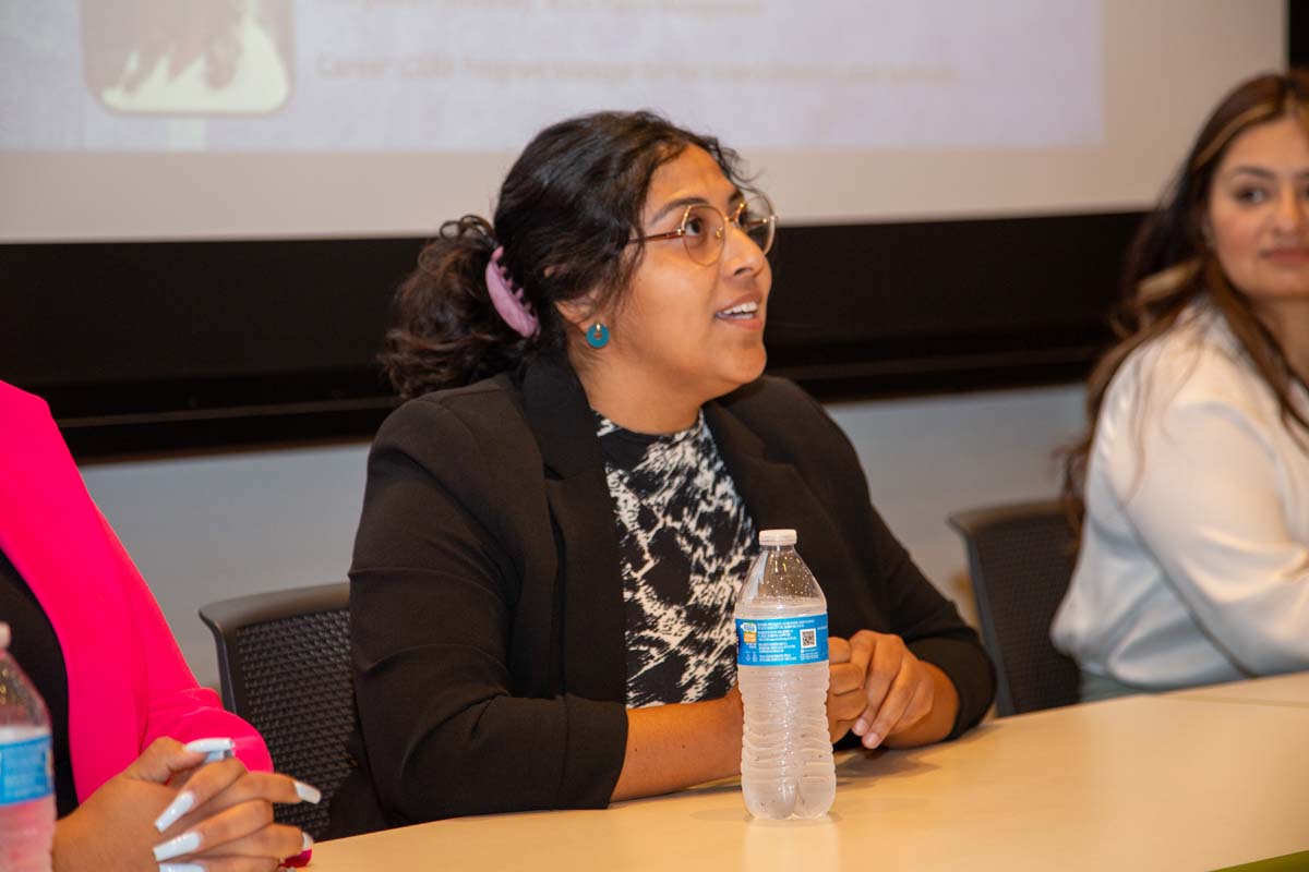 People at Hispanic Heritage Month Event