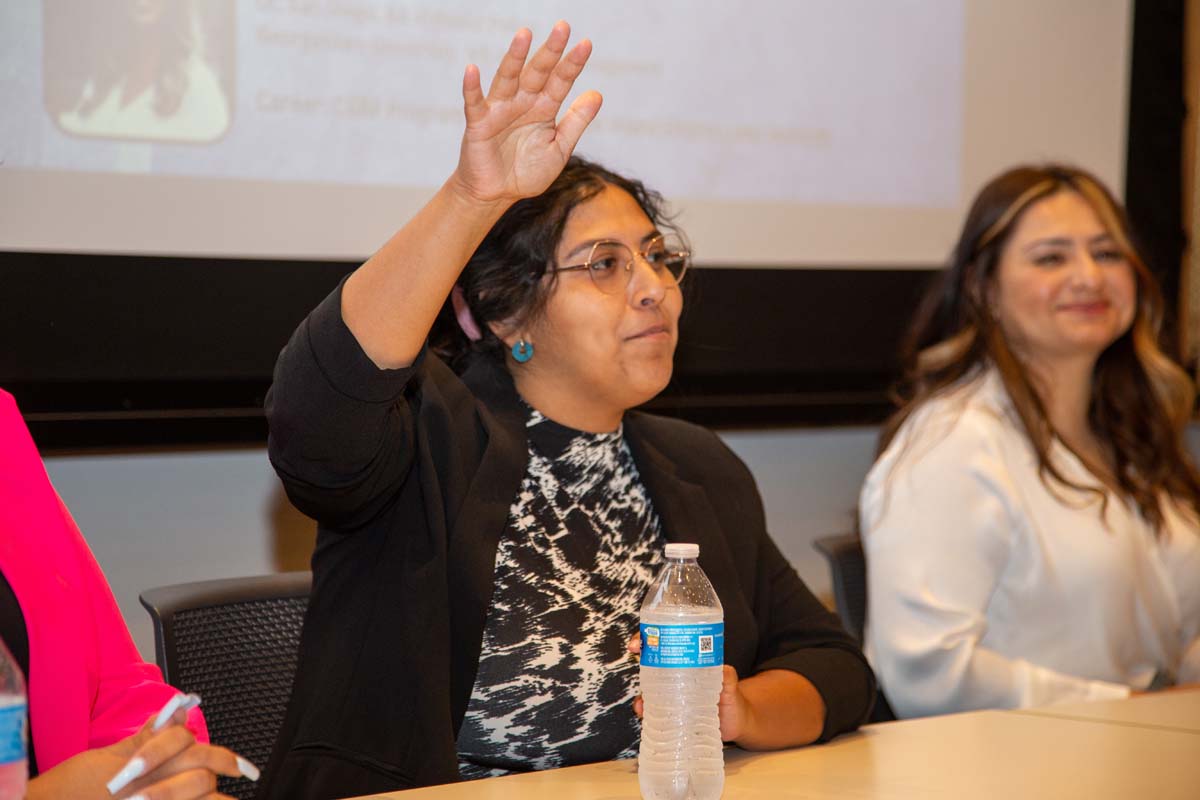 People at Hispanic Heritage Month Event