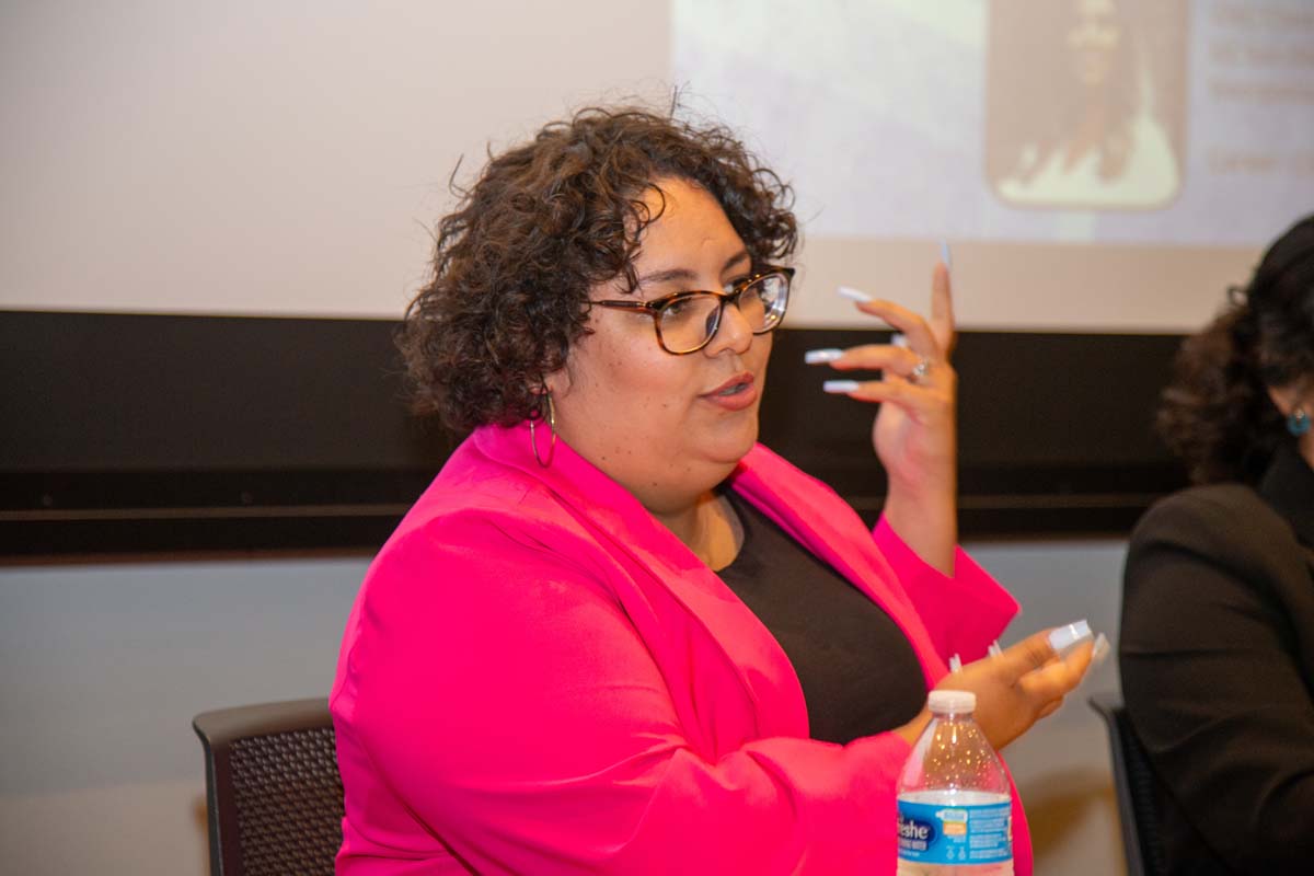 People at Hispanic Heritage Month Event