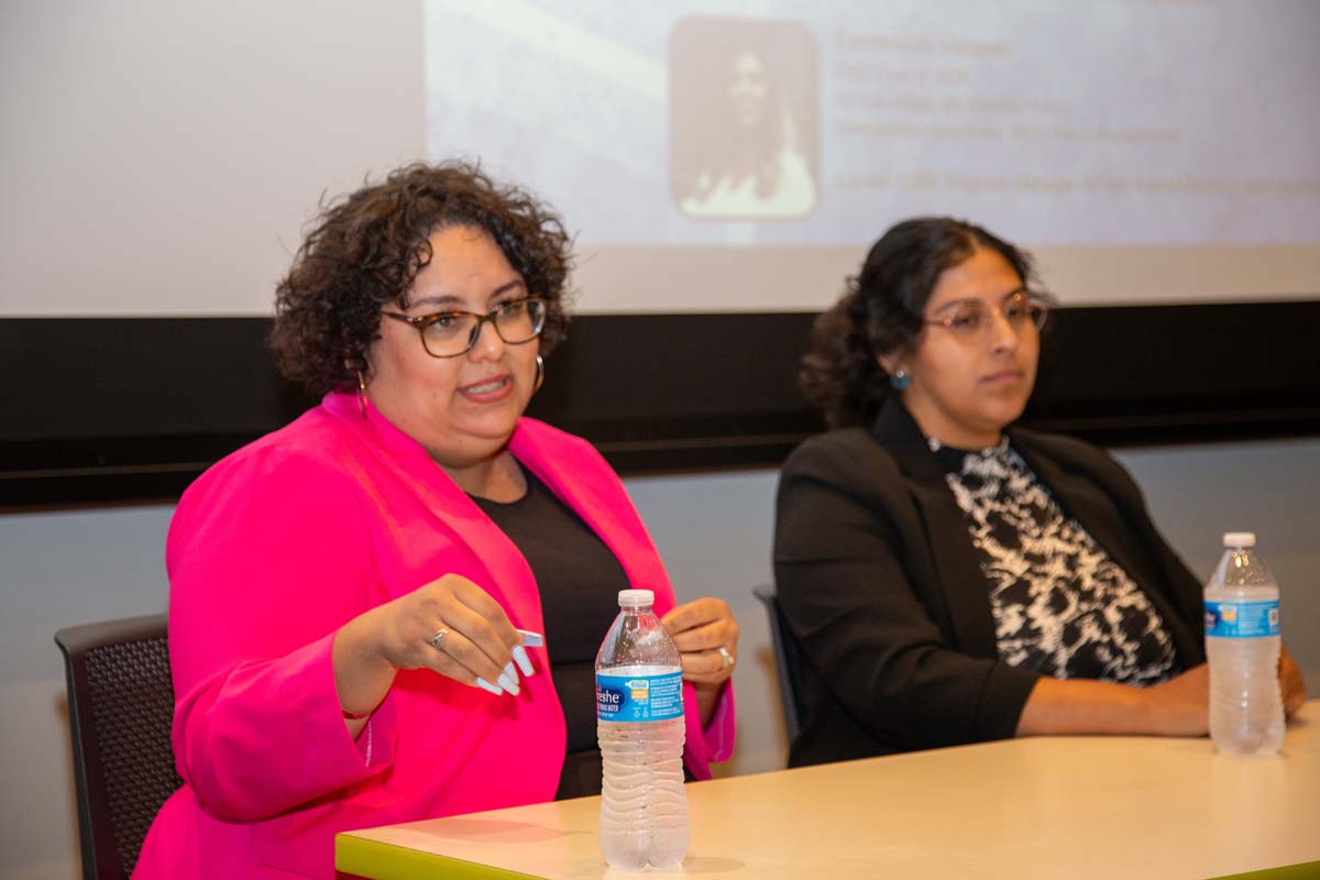 People at Hispanic Heritage Month Event