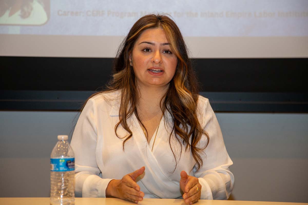 People at Hispanic Heritage Month Event