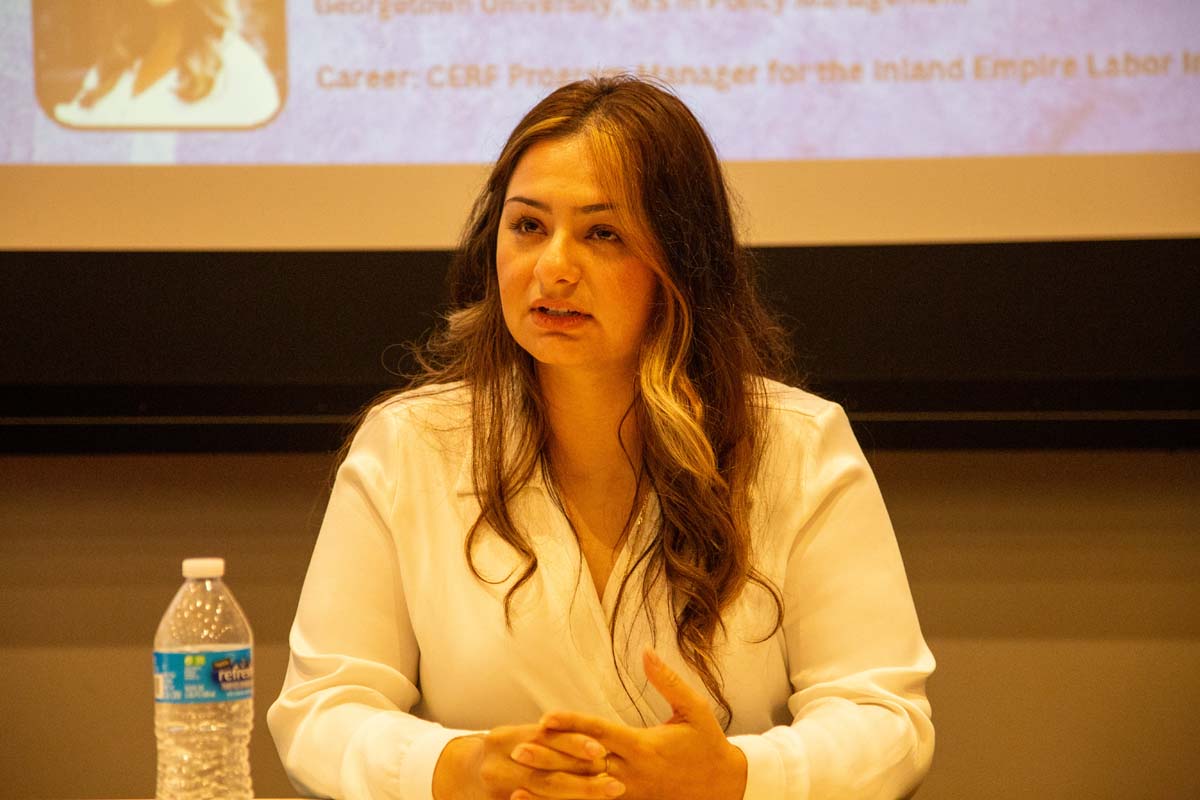 People at Hispanic Heritage Month Event