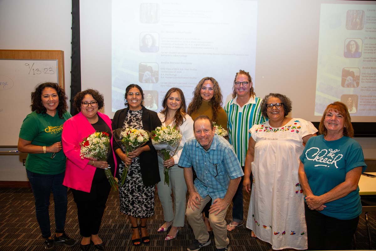 People at Hispanic Heritage Month Event