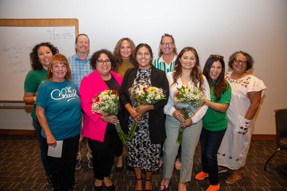 People at Hispanic Heritage Month Event