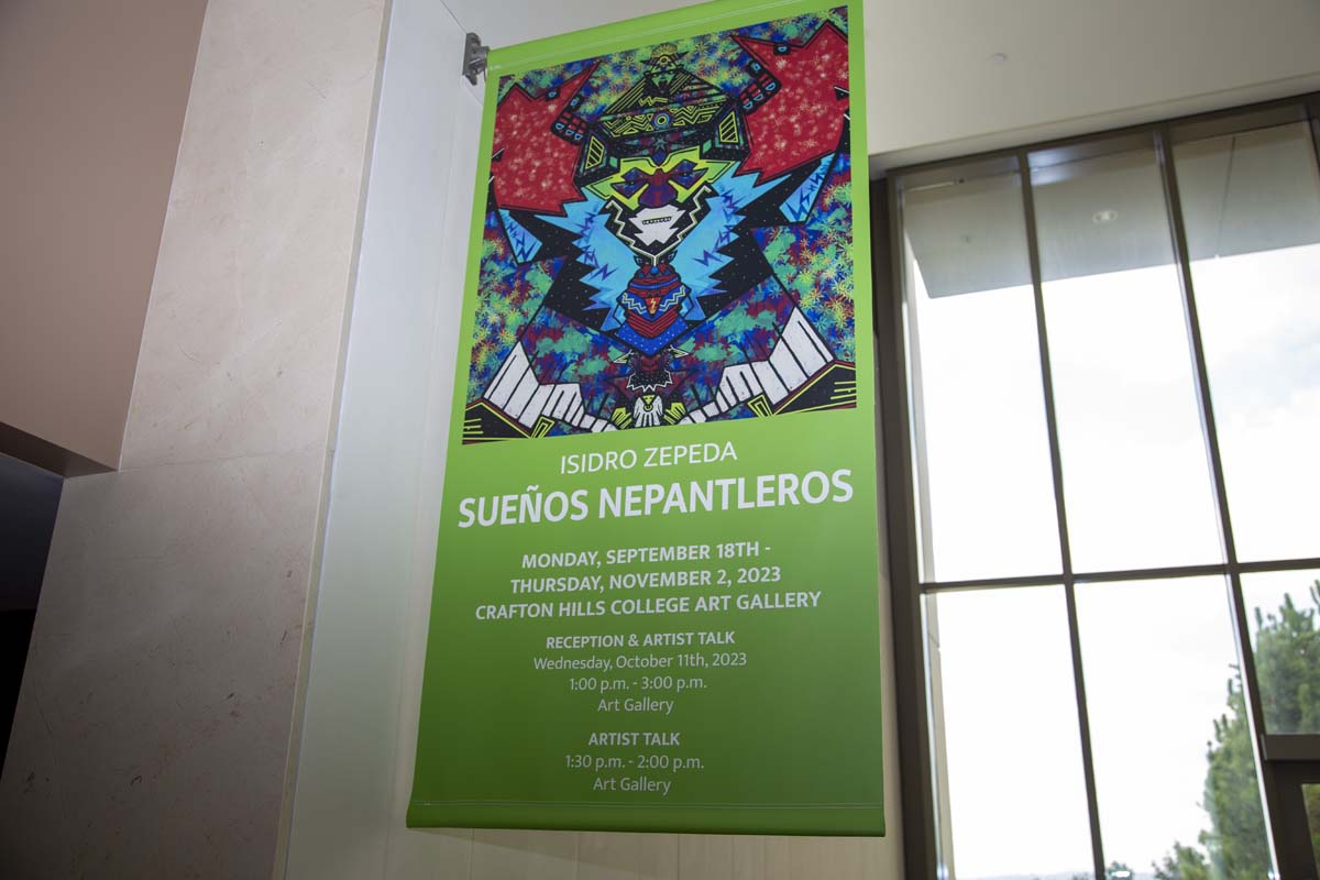 Isidro Zepeda exhibit.