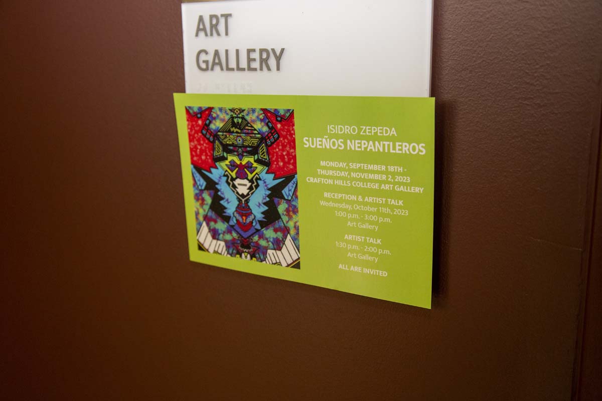 Isidro Zepeda exhibit.