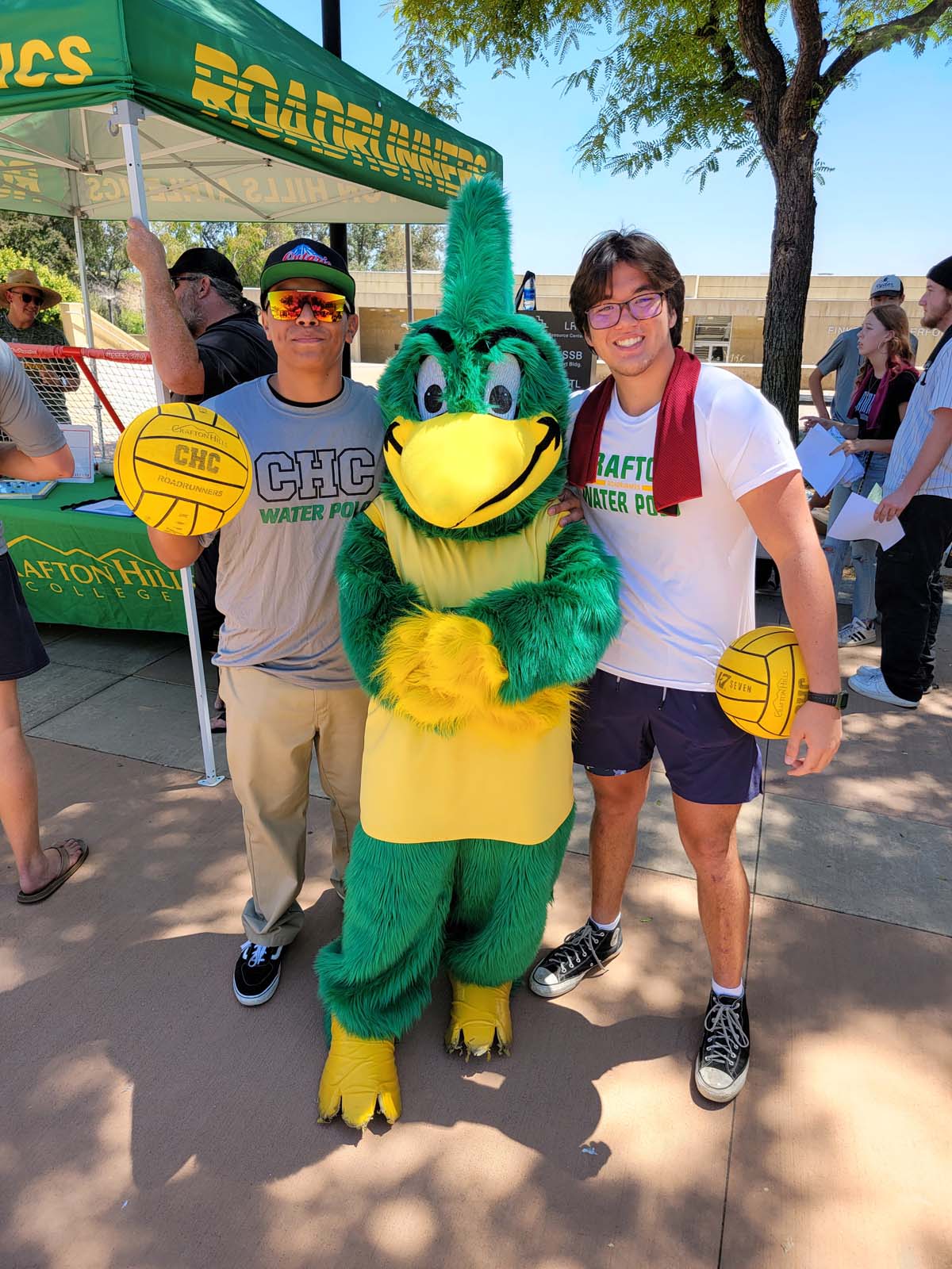 People enjoying the Roadrunner Rally