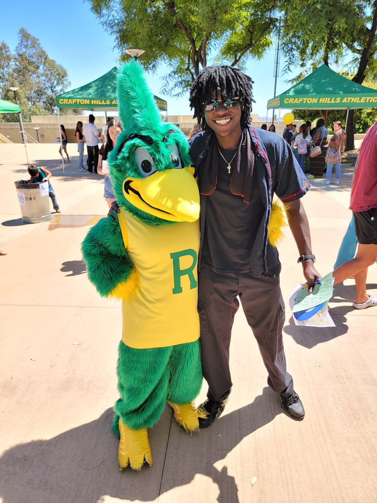 People enjoying the Roadrunner Rally