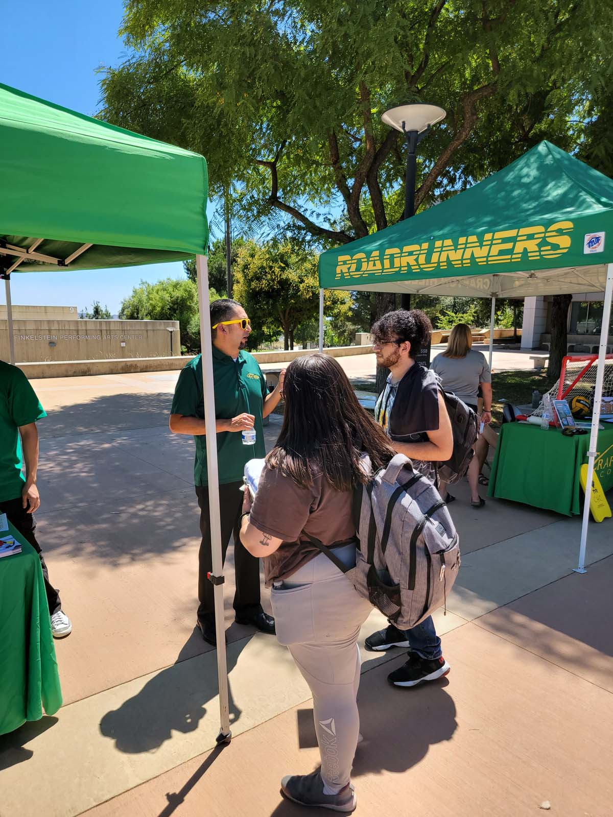 People enjoying the Roadrunner Rally