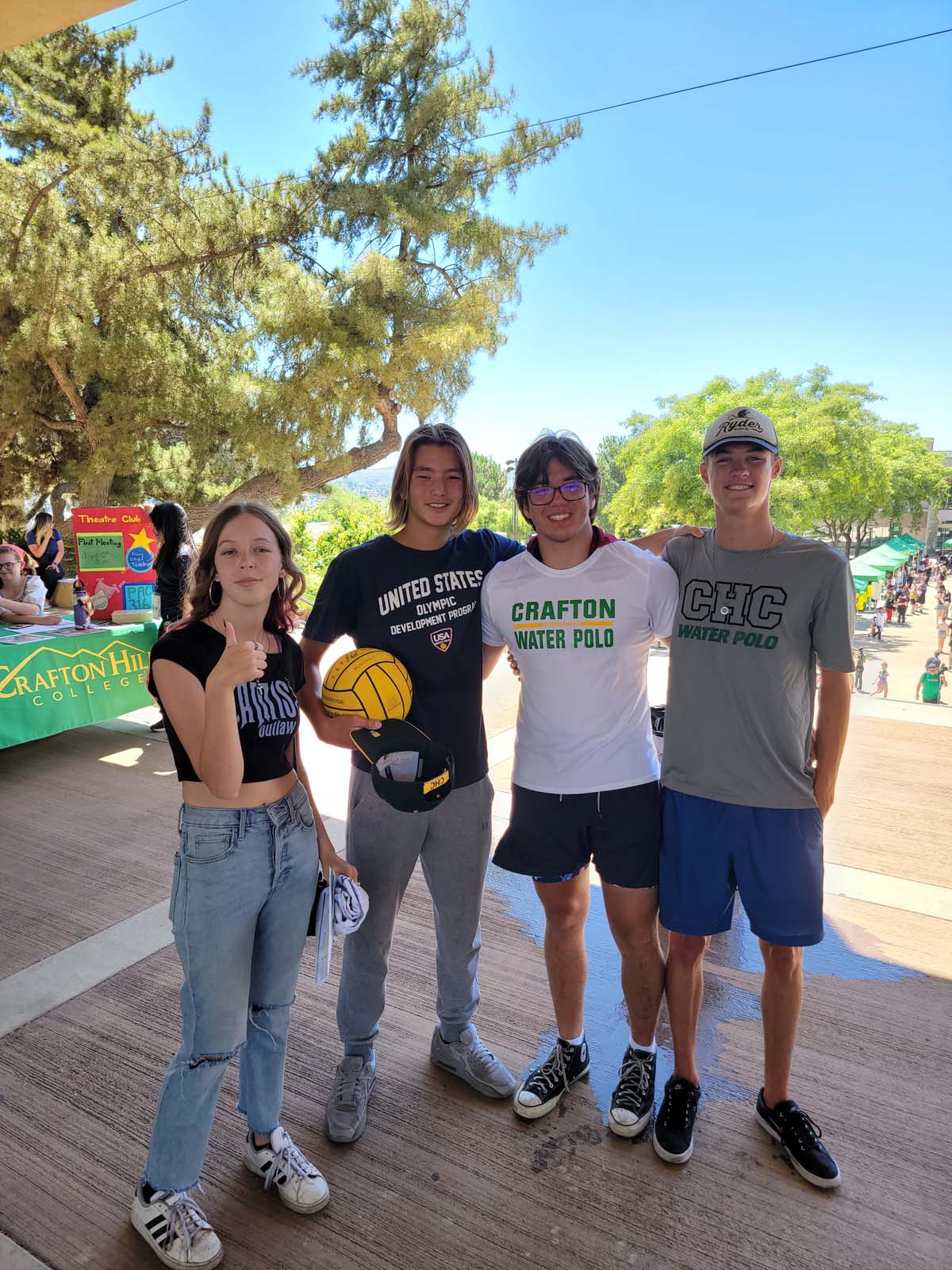 People enjoying the Roadrunner Rally