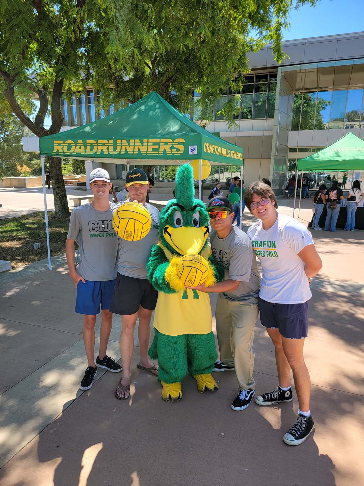 People enjoying the Roadrunner Rally