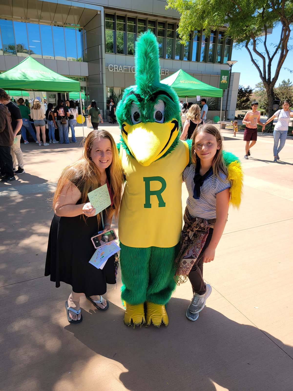 People enjoying the Roadrunner Rally