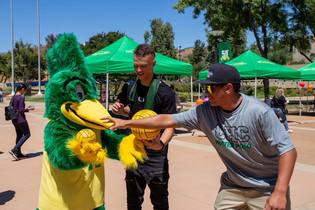 People enjoying the Roadrunner Rally